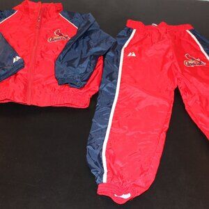 .St. Luis Cardinal's 4T Jogging Outfit (Embroidered)!